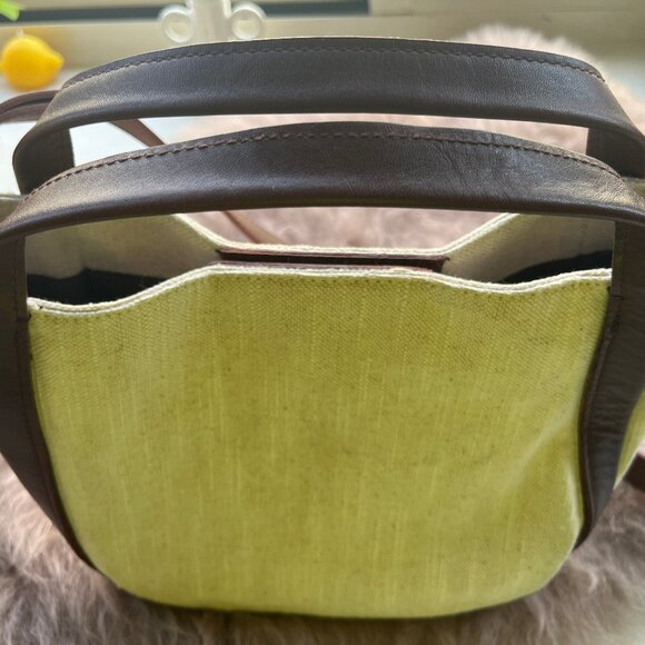 Madewell Crossbody Bag Leather/Linen - Picture 4 of 6